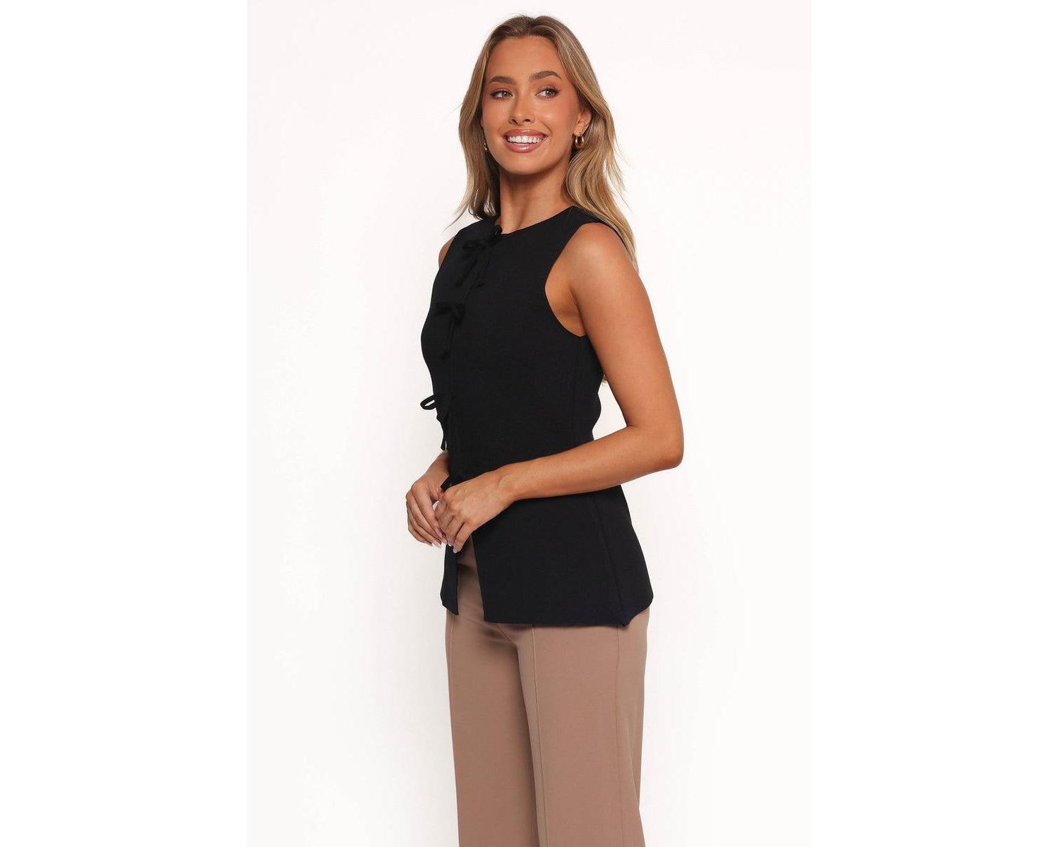 Women's Milani Bow Knitted Top