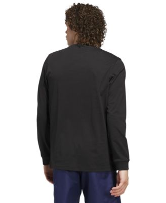 Men's 3-Stripes Lights Graphic Long-Sleeve T-Shirt