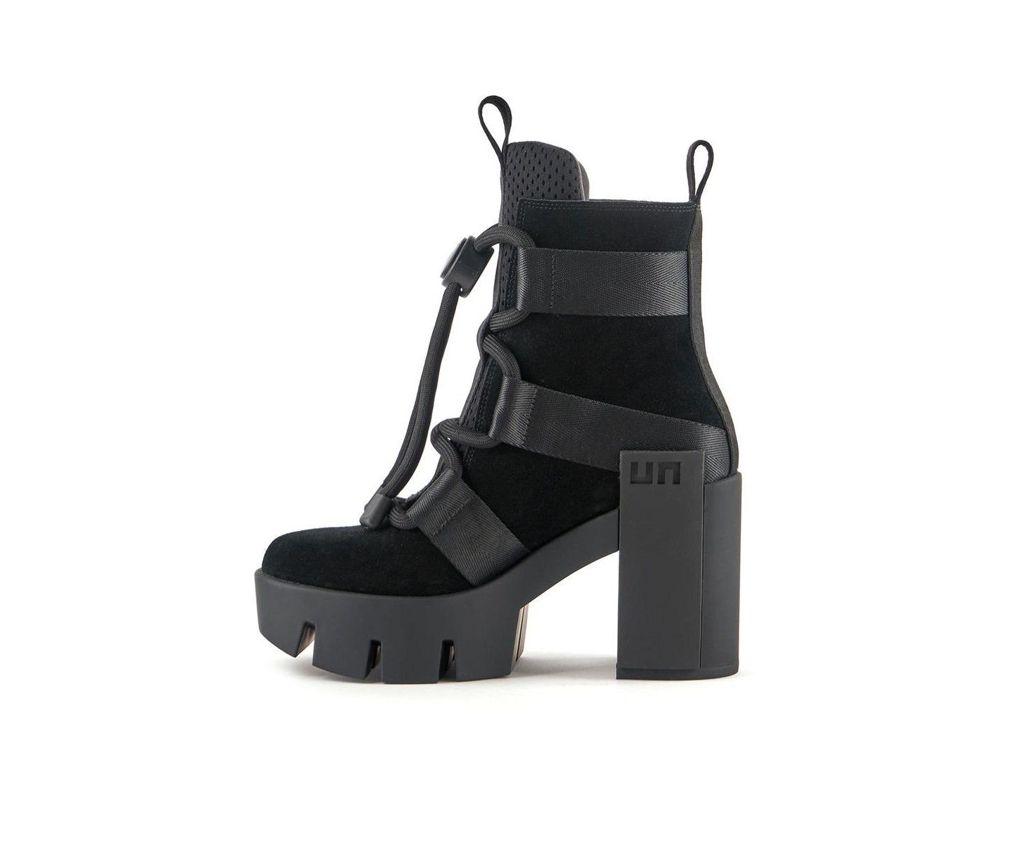 Женские ботинки United Nude Grip Nomad Mid II, цвет: Чёрный — фото 3