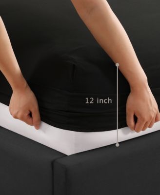 Embroidered 4-Pc. Sheet Set, Queen