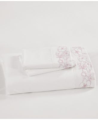 Embroidered 4-Pc. Sheet Set, King