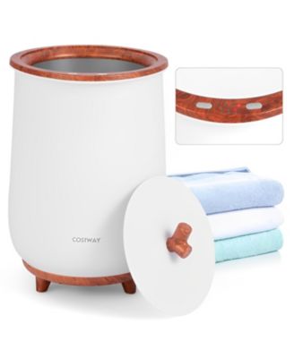 23L Large Luxury Bucket-Style Towel Warmer with Fragrant Disc Holder