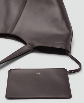 Women's Large Leather Shoulder Bag