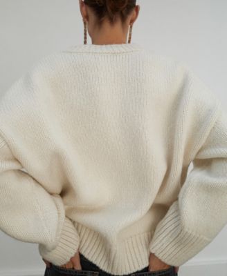 Women's Selection V-Neck Wool Sweater