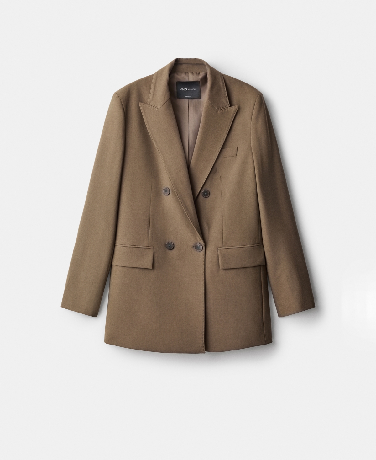 Mango Women's Double-Breasted Suit Blazer