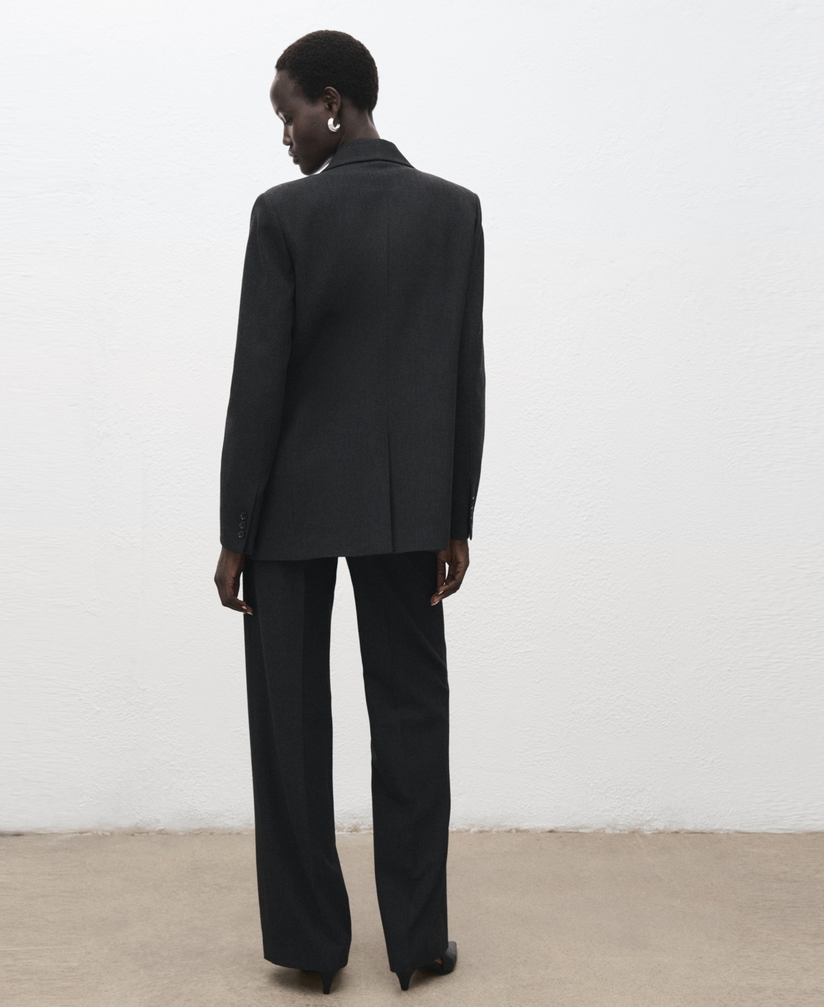 Mango Women's Pleated Suit Pants