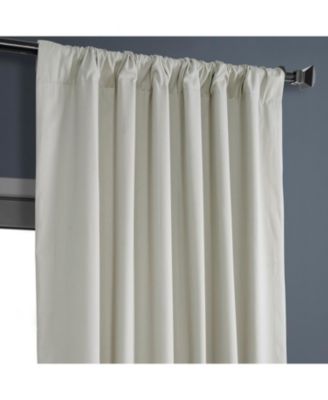 Solid Cotton Hotel Blackout Curtain