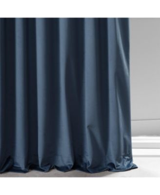 Signature Plush Velvet Hotel Blackout Curtain