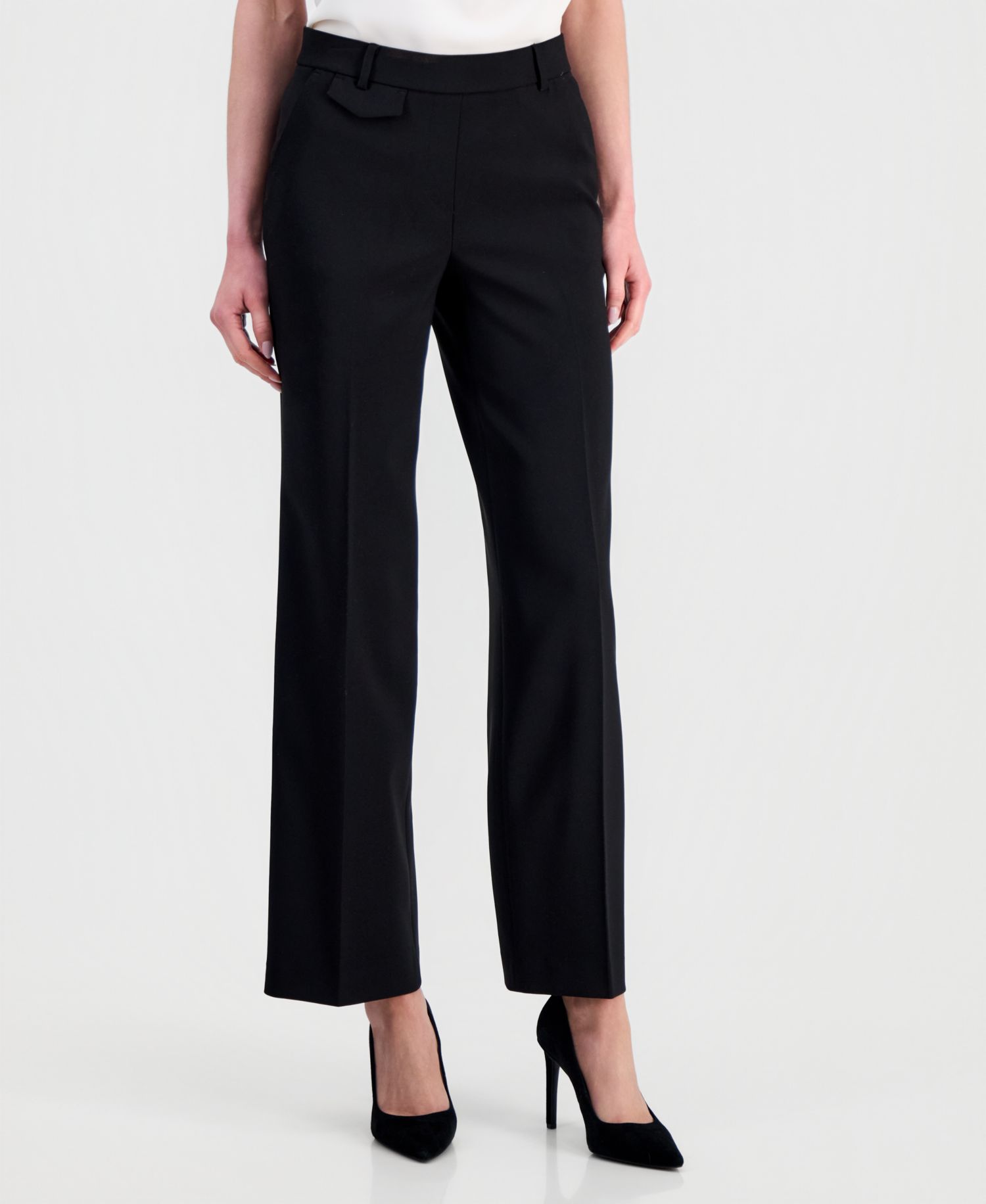 Women's High-Rise Wide-Leg Pants