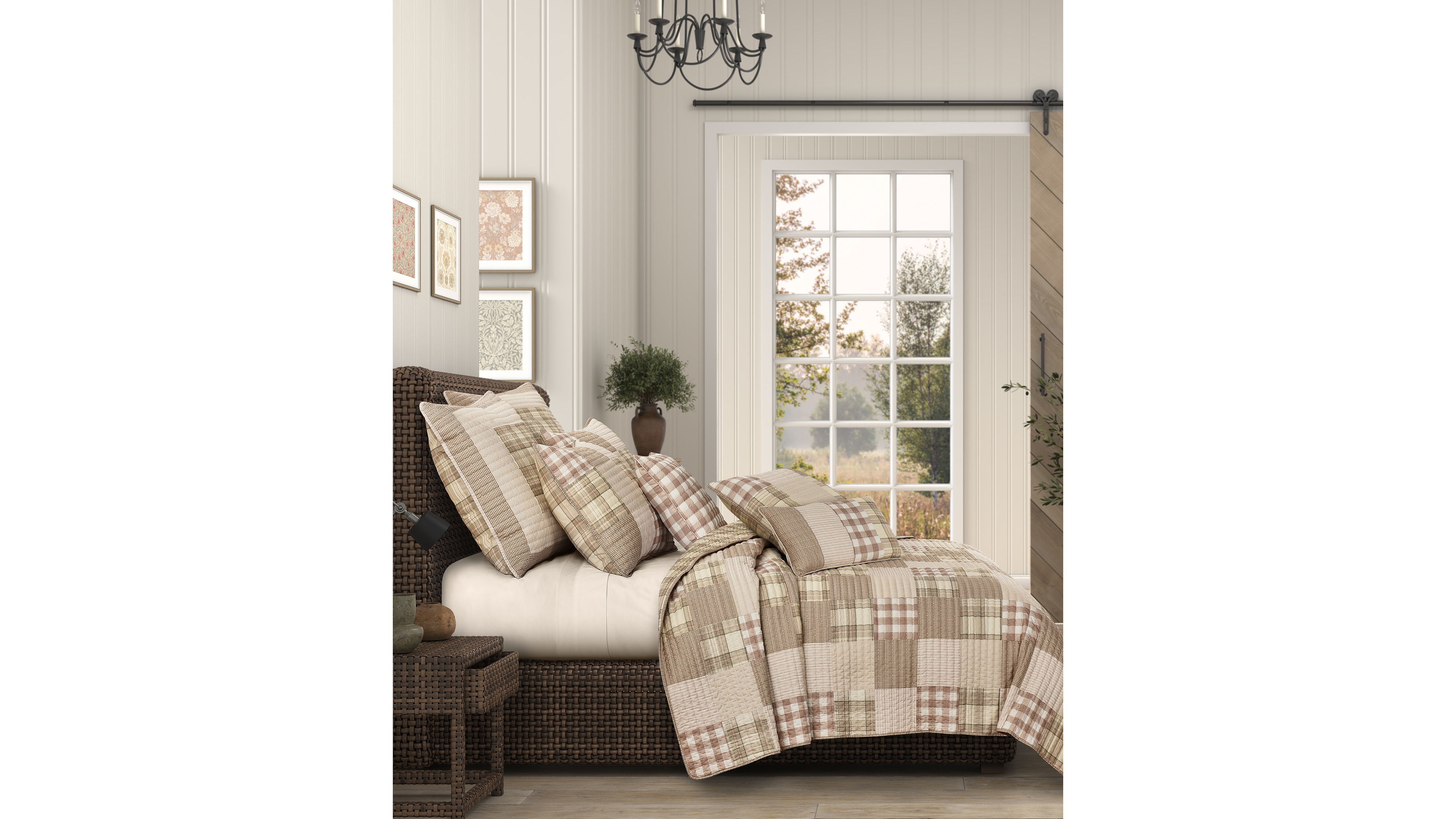 Piper & Wright Mayfair Cotton Quilt, Full/Queen
