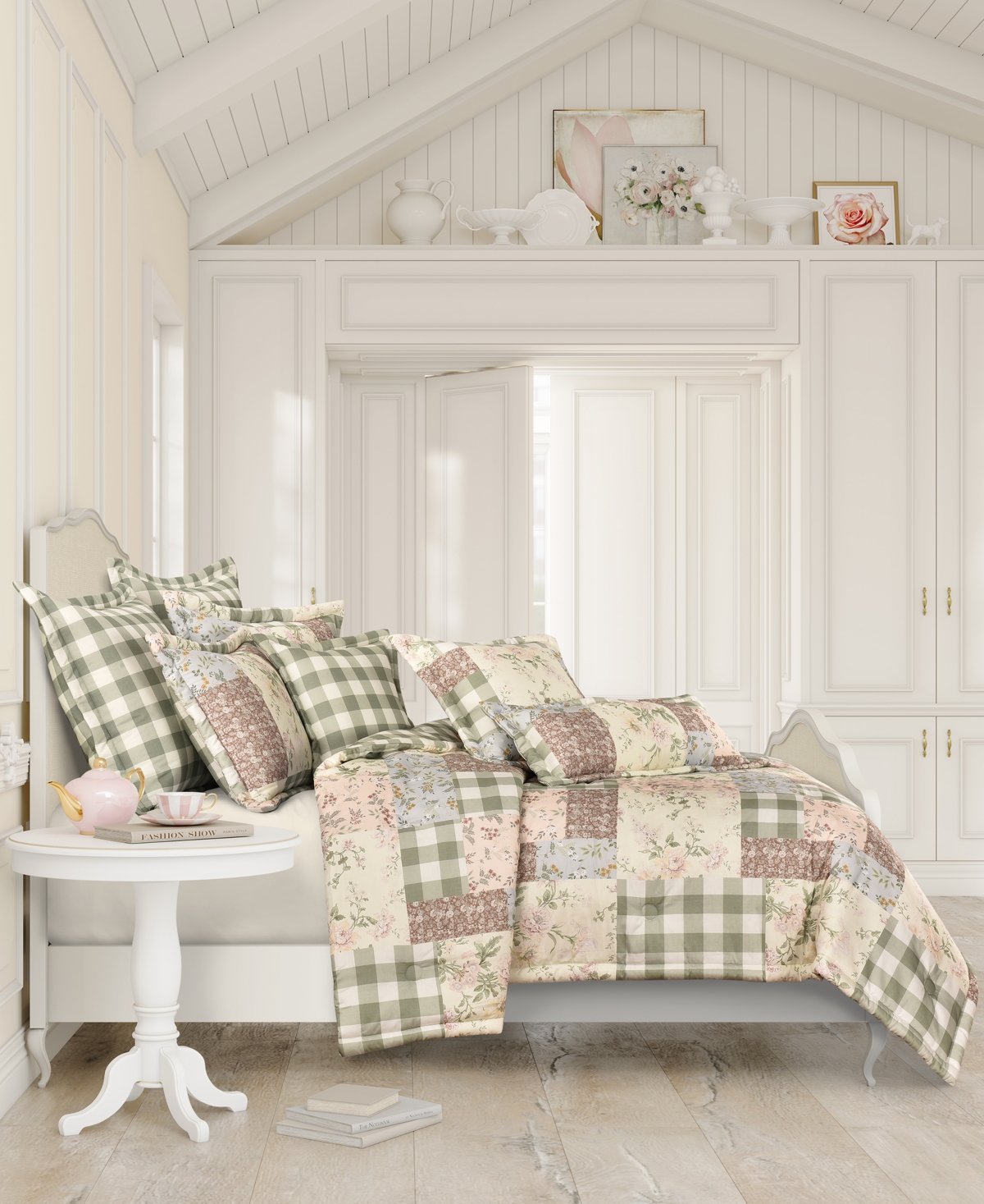 Piper & Wright Eloise Gingham Check Sham, European