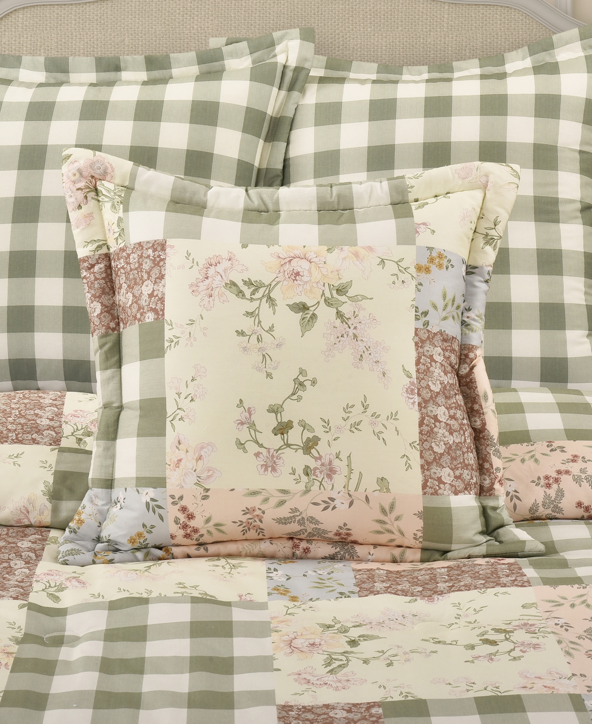 Piper & Wright Eloise Patchwork Decorative Pillow, 20" x 20"