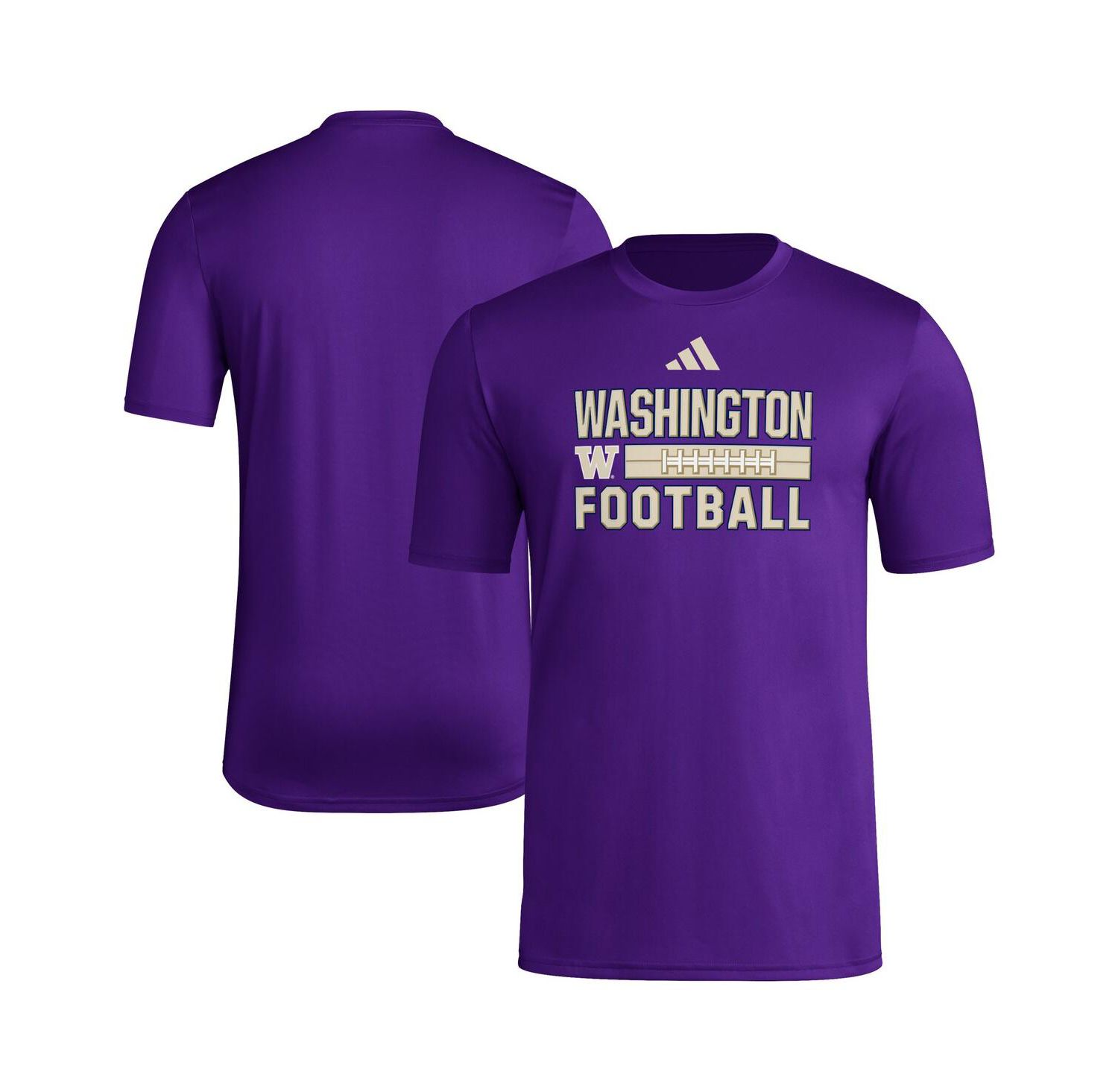 Men's Purple Washington Huskies Locker Laces Out Pre-Game T-Shirt