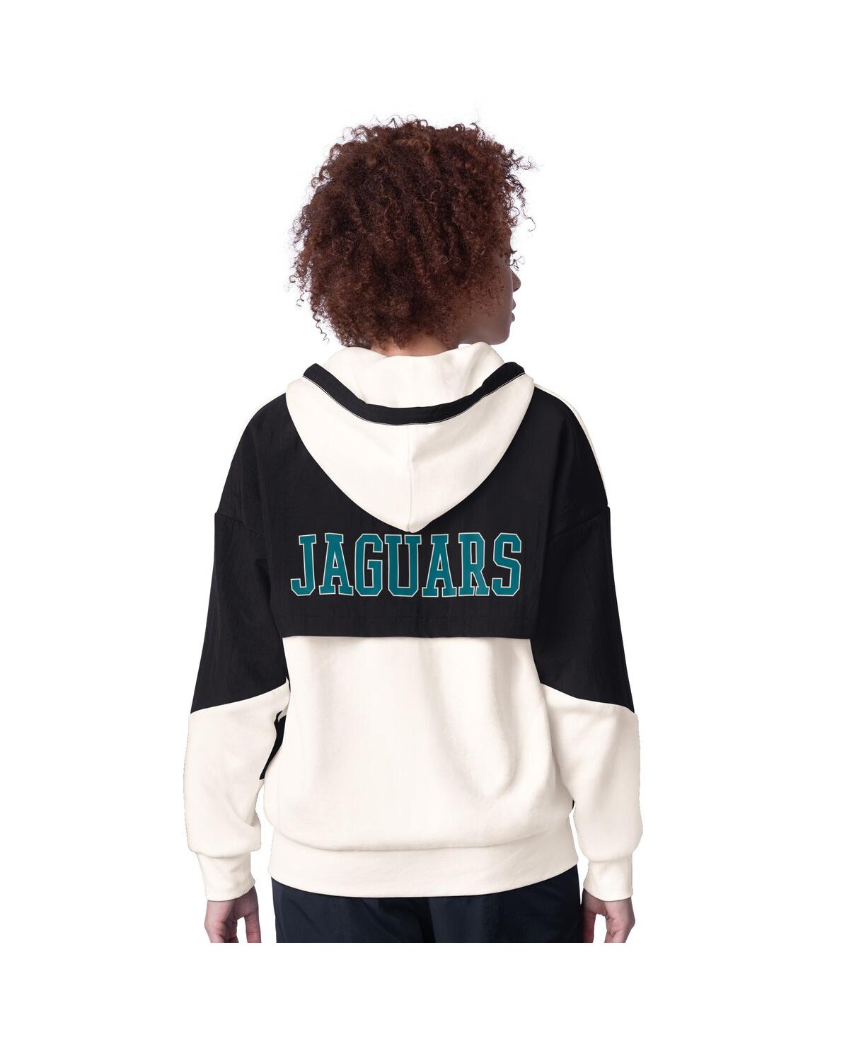 Starter Women's White Jacksonville Jaguars Scrimmage Full-Zip Hoodie