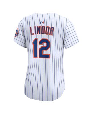 Women's Francisco Lindor White New York Mets Home Limited Jersey
