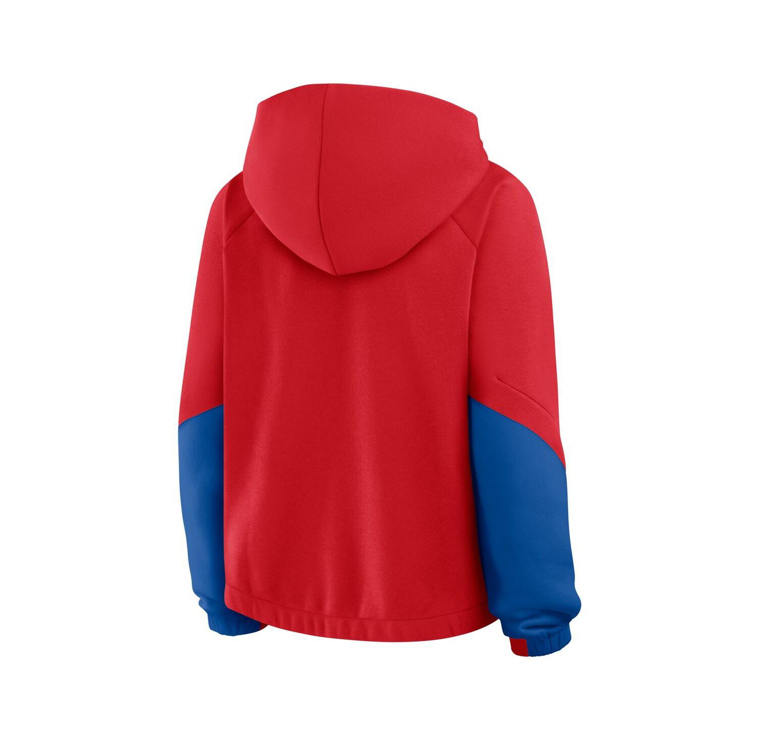 Women's Red Philadelphia Phillies Oversized Time to Win Pullover Hoodie