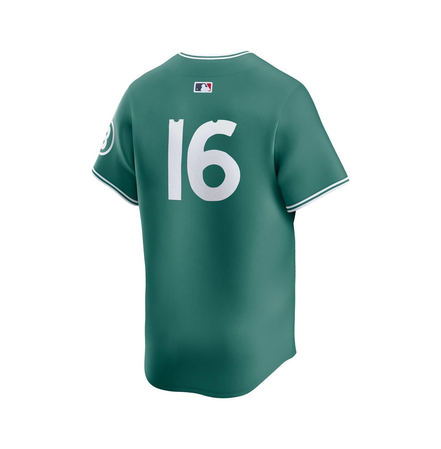 Мужской топ Nike Jarren Duran Green Boston Red Sox 2025 City Connect Limited Player Jersey — фото 3