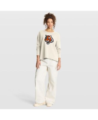 Women's Cream Cincinnati Bengals Dove Legacy Long Sleeve T-Shirt