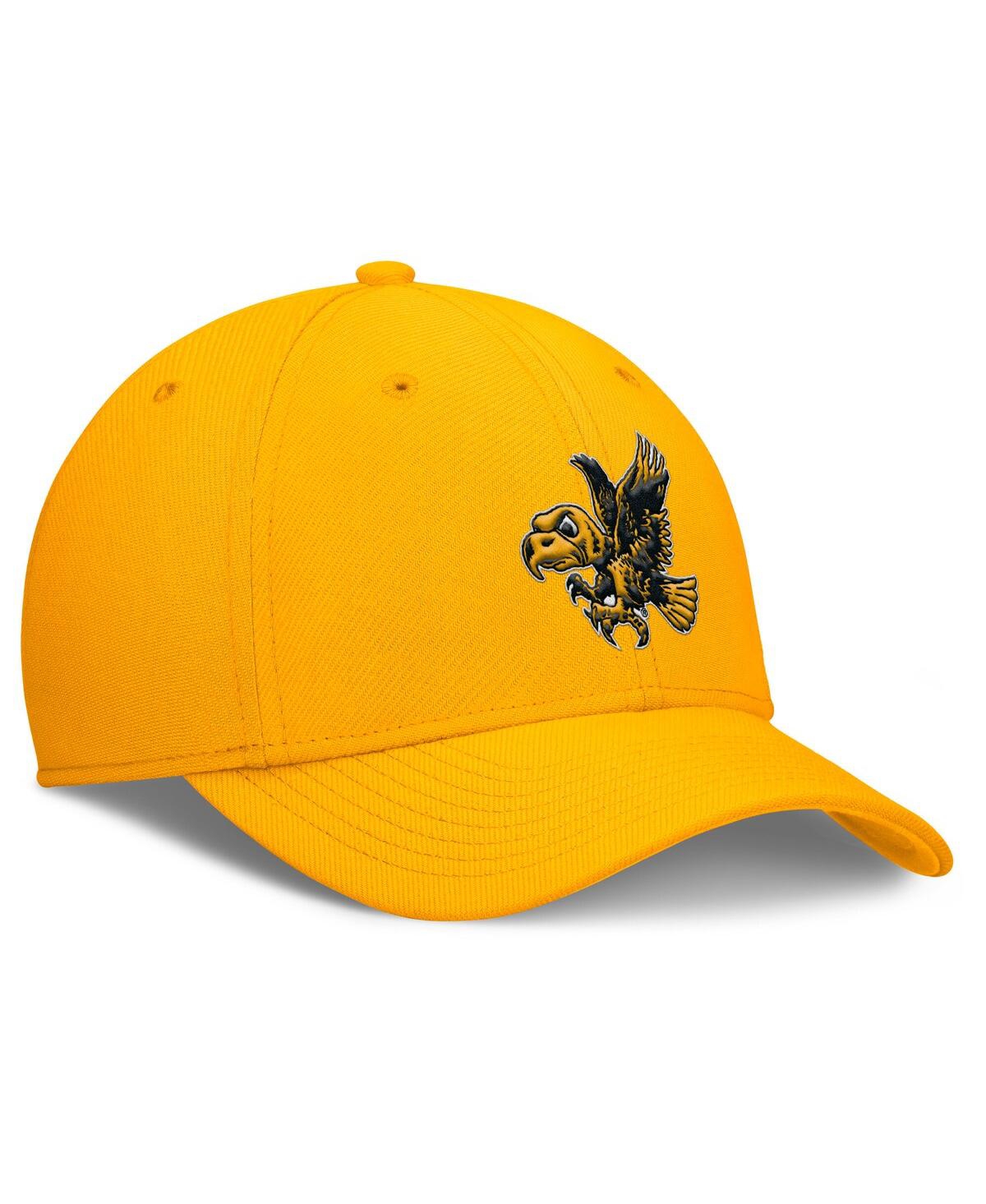 Nike Men's Gold Iowa Hawkeyes Rise Academic Dri-fit Flex Hat