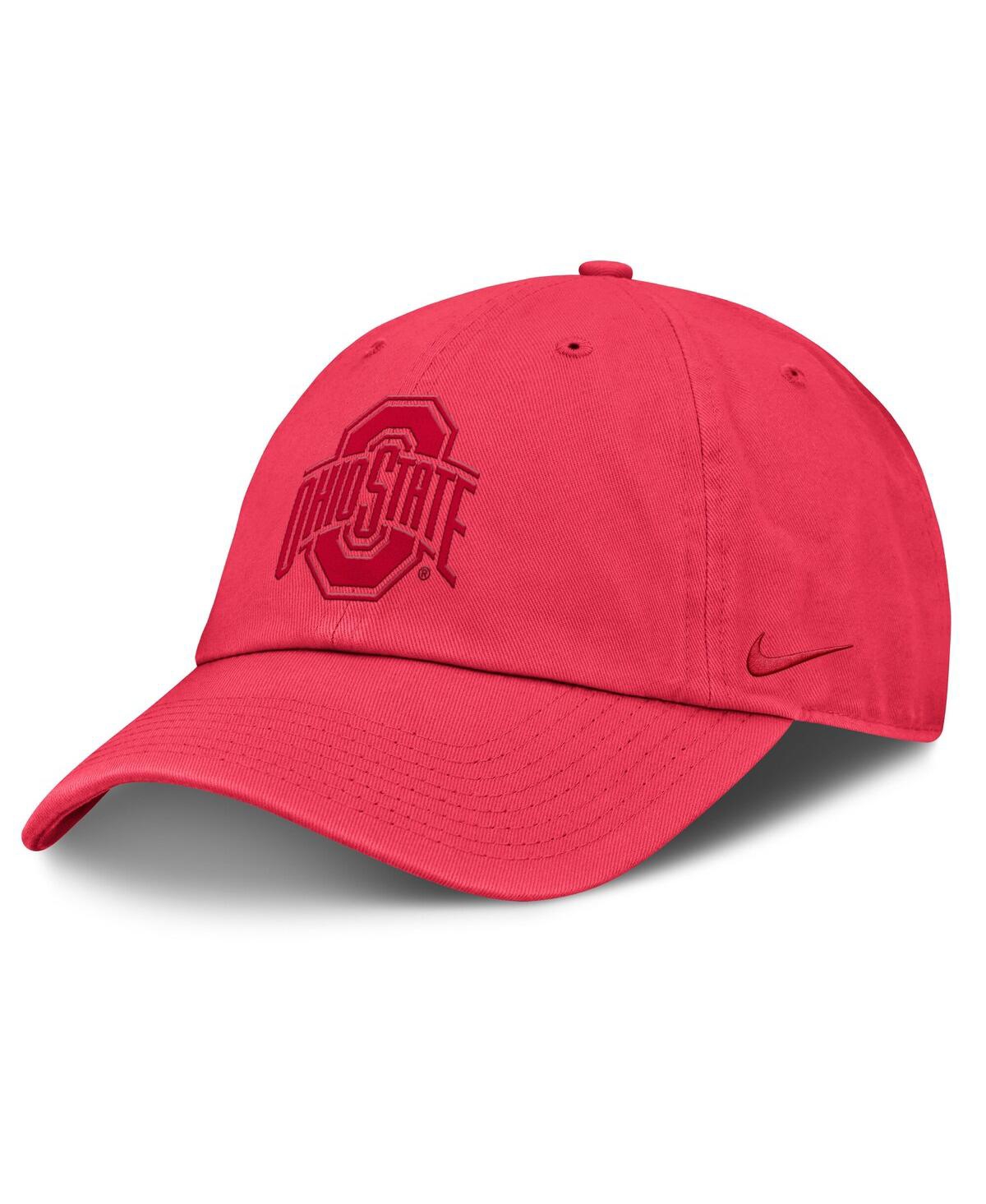Nike Men's Scarlet Ohio State Buckeyes Club Campus Adjustable Hat