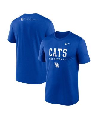 Nike - Men's Royal Kentucky Wildcats 2025 Courtside Basketball Legend Dri-FIT T-Shirt