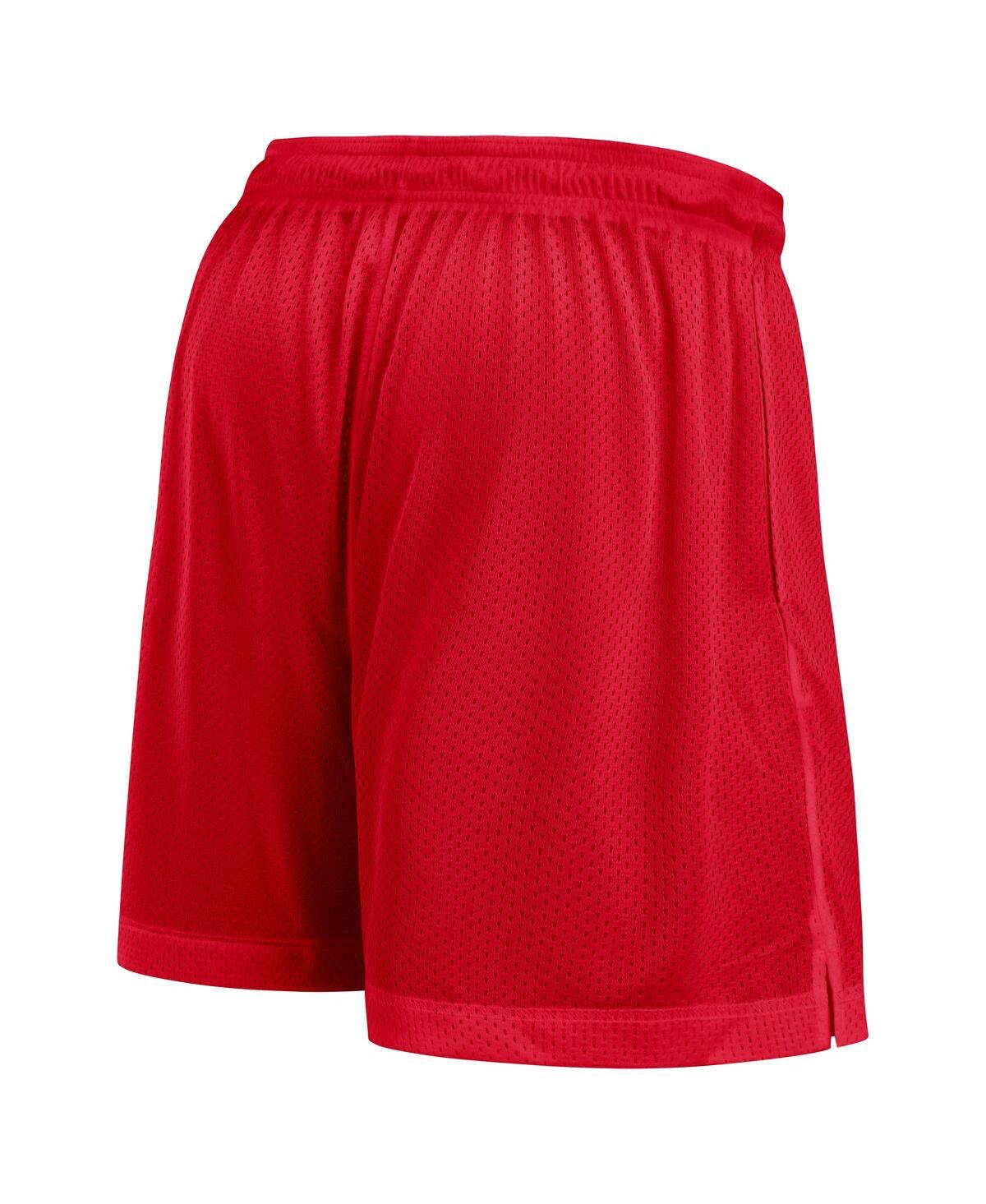 Nike Men's Scarlet/Black Ohio State Buckeyes Courtside Standard Issue Dri-fit Reversible Shorts