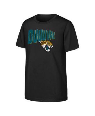 Outerstuff - Big Boys and Girls Black Jacksonville Jaguars Team Spirit T-Shirt