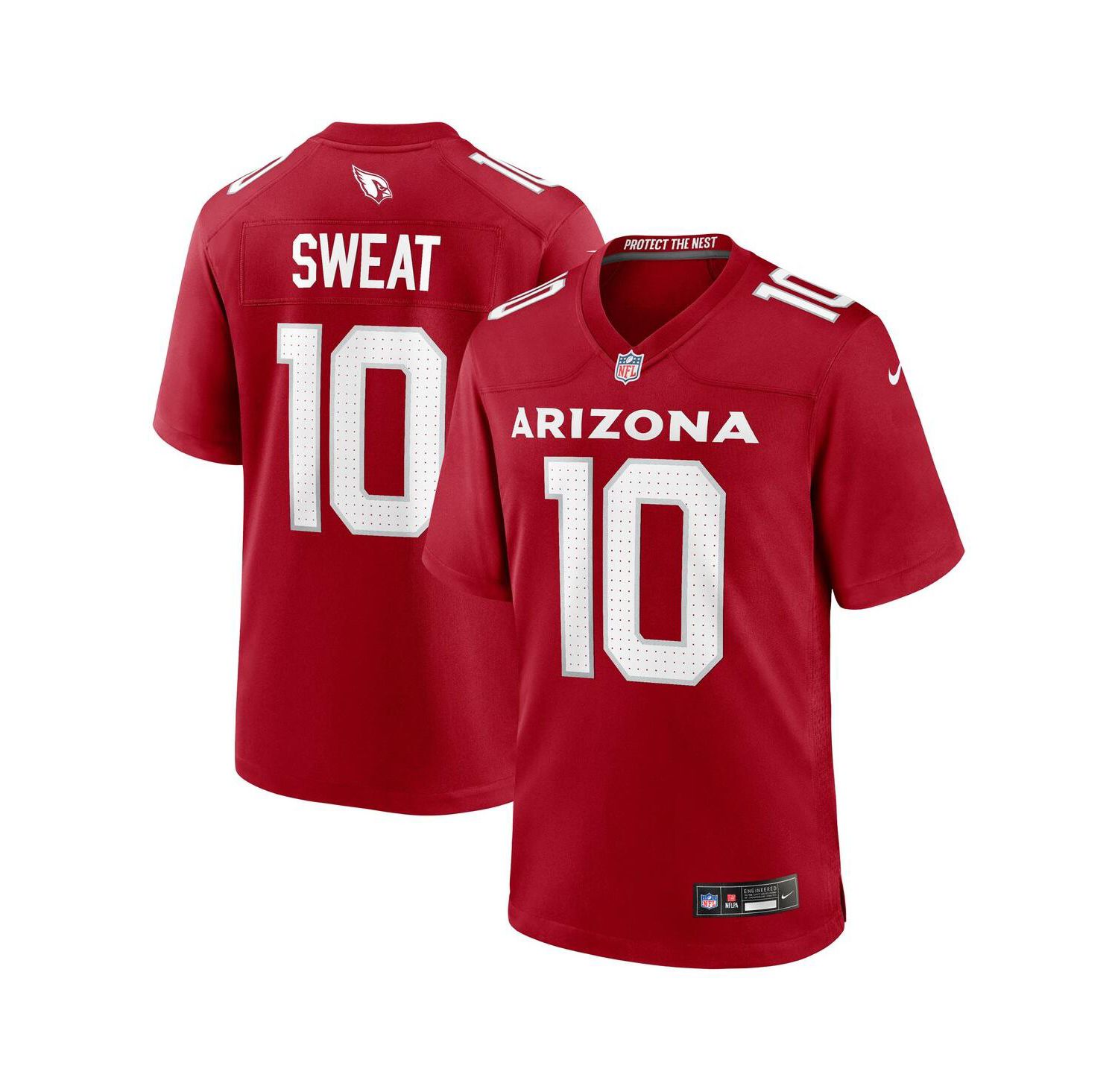 Men's Josh Sweat Cardinal Arizona Cardinals Game Player Jersey