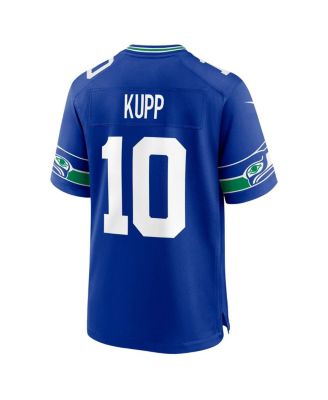 Men's Cooper Kupp Royal Seattle Seahawks Alternate 50th Season Game Jersey