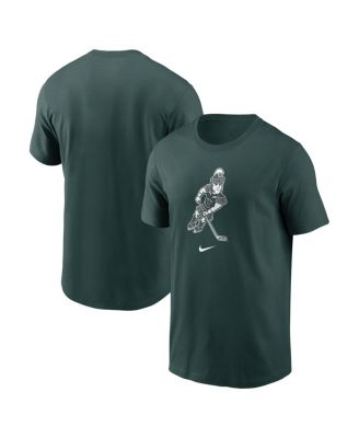 Nike - Men's Green Michigan State Spartans Hockey Sparty Sport T-Shirt