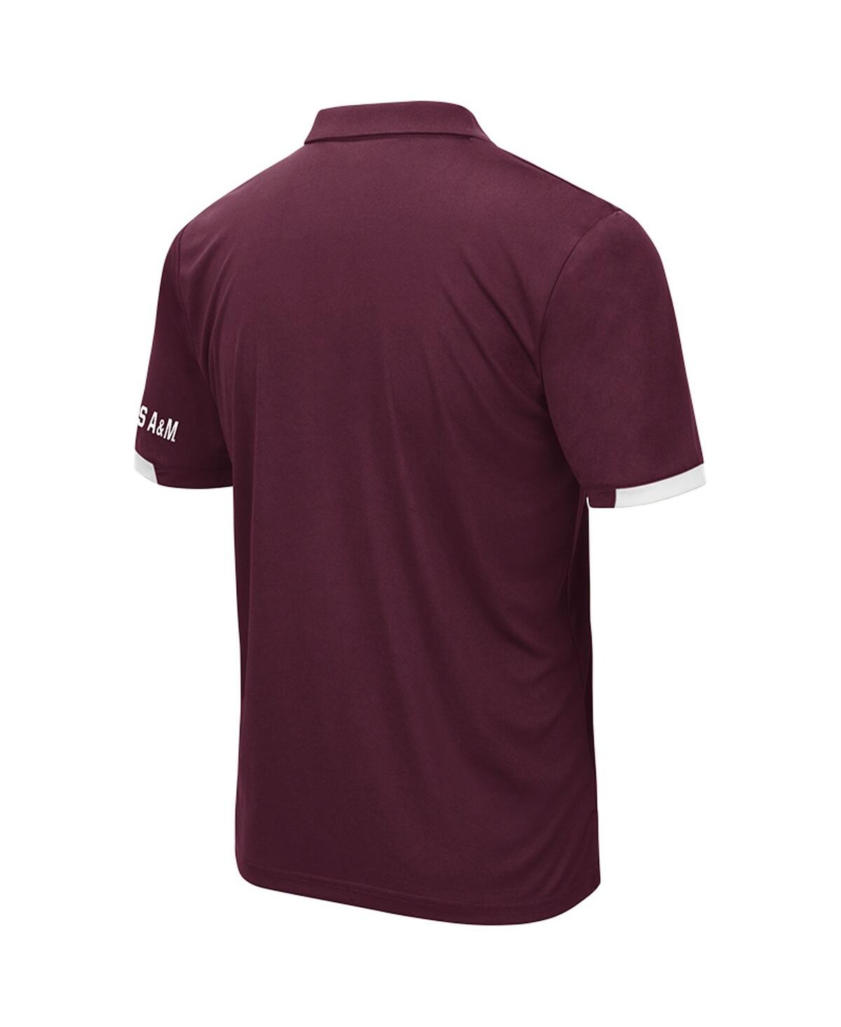 Colosseum Men's Maroon Texas A&M Aggies Big Tall Santry Polo Shirt