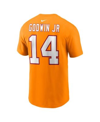 Men's Chris Godwin Jr. Orange Tampa Bay Buccaneers Player Name Number T-Shirt