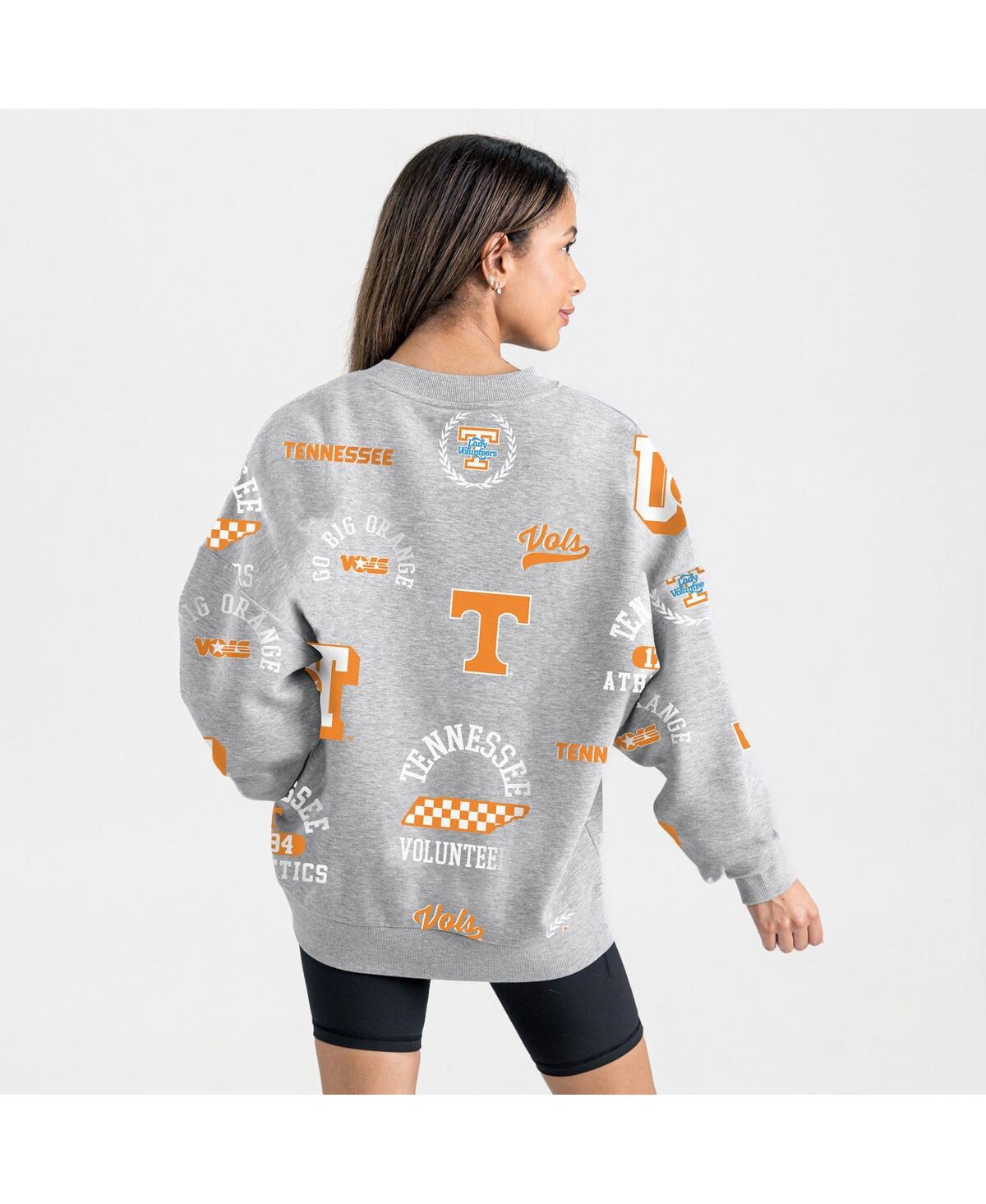 Gameday Couture Women's Gray Tennessee Volunteers Always on Repeat Fleece Sweatshirt
