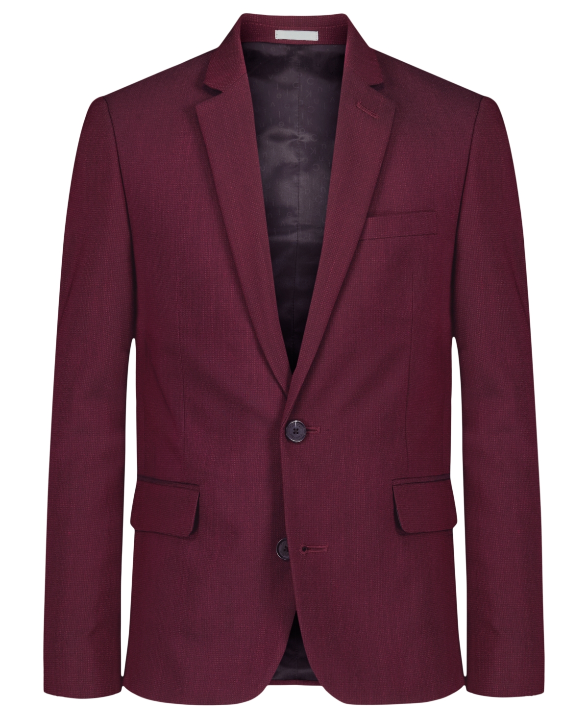 Calvin Klein Boys 8-20 Stretch Striated Texture Jacket