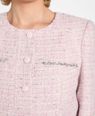 Women's Clotilde Tweed Cropped Jacket
