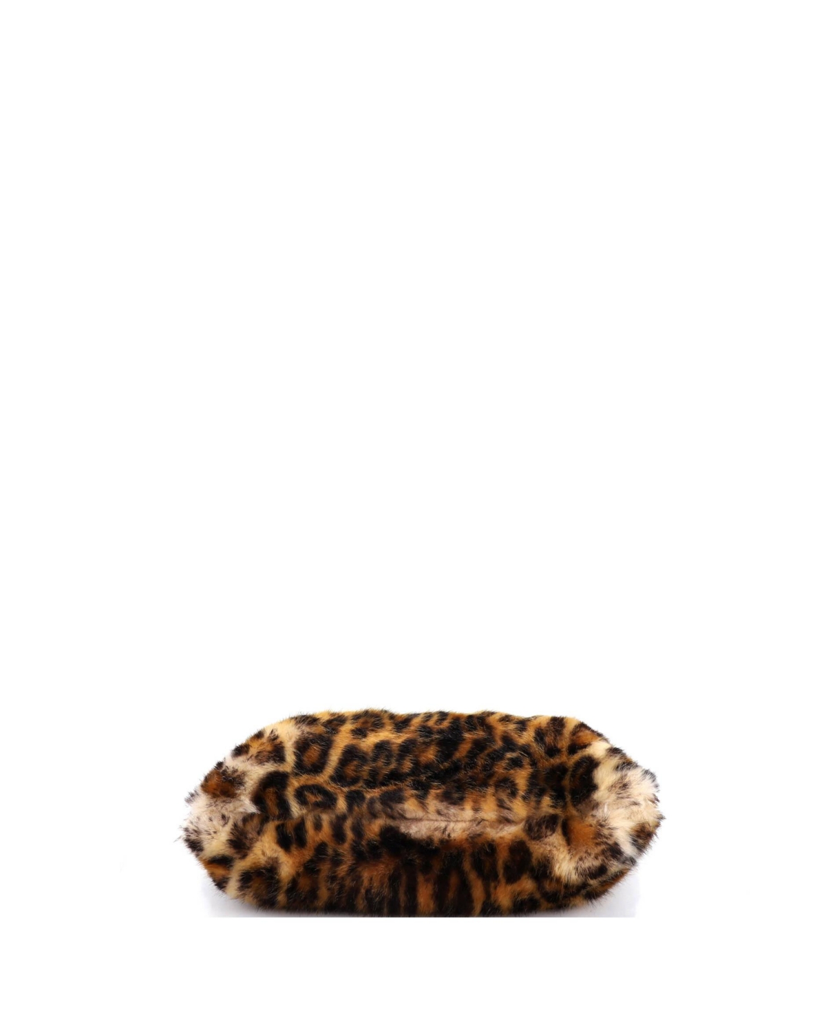 Pre-Owned Dolce & Gabbana Cleo Crossbody Bag Embellished Faux Fur