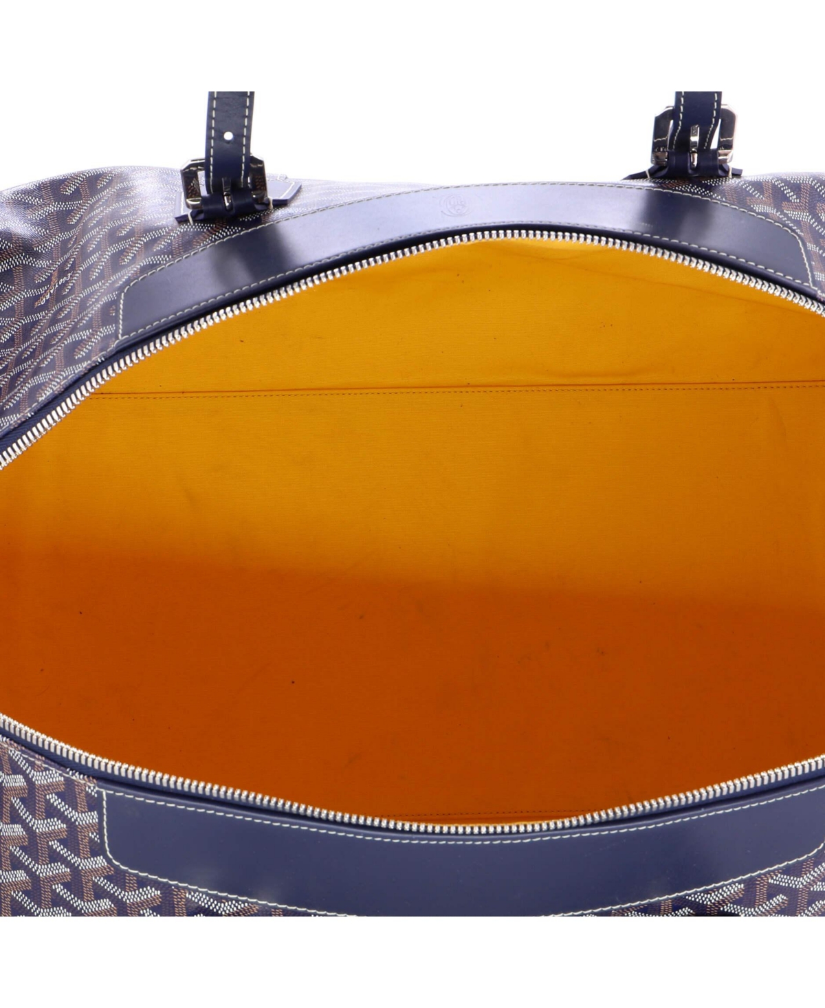 Pre-Owned Goyard 55 Boeing Travel Bag Coated Canvas