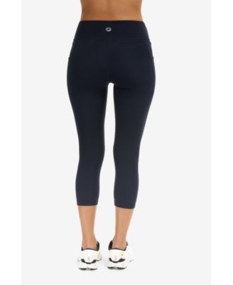 Women's UPF 50+ Sun Protective Compression Capri Leggings