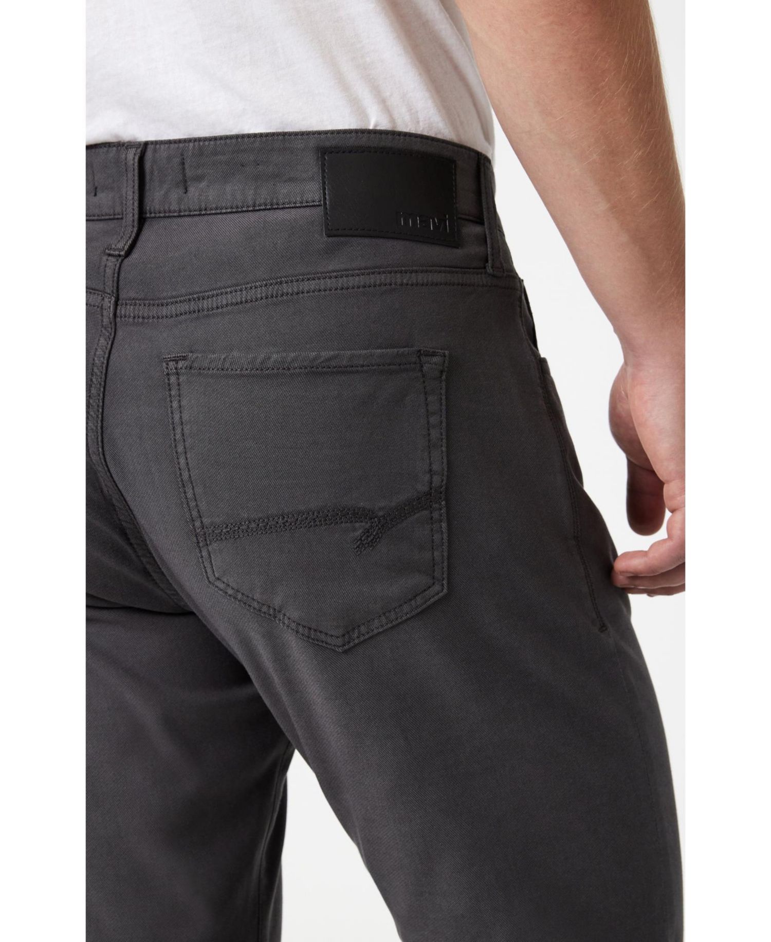 Men's Mavi Jake Slim Leg In Ash Luxe Twill