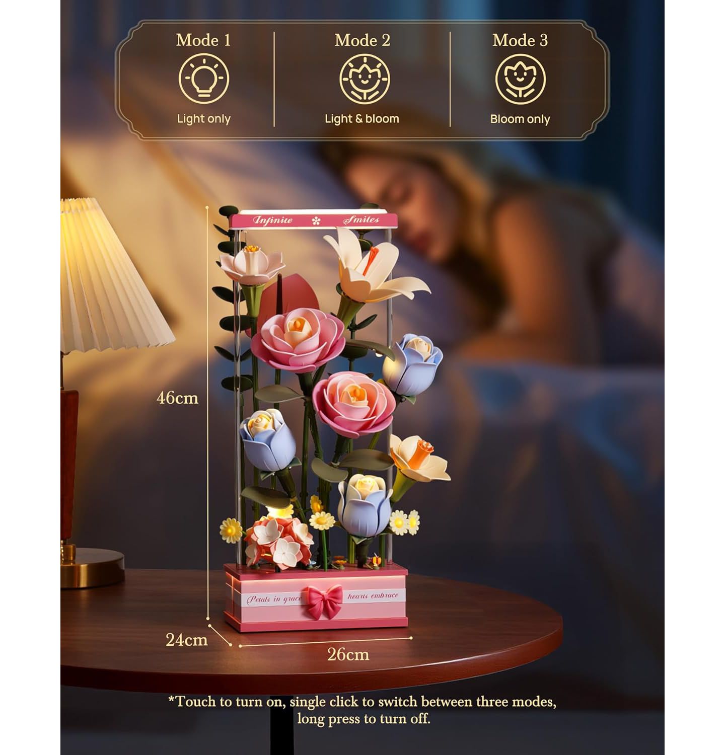 Детские конструкторы Robotime Floral Art Interactive 3D Puzzle, Ages 14+ — фото 5