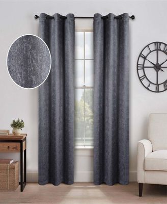 Senna Textured Blackout Curtain Set of 2 Panels, 42"x 96"