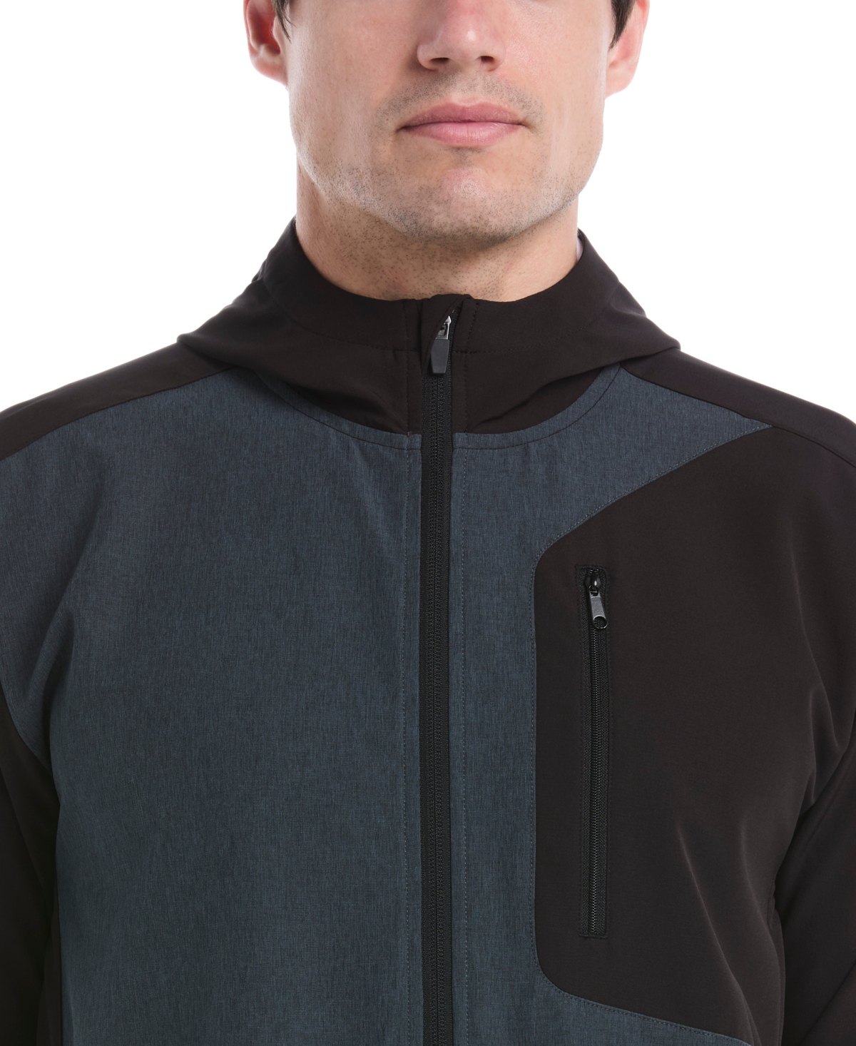 Pga Tour Men's Long-Sleeve Packable Golf Hoodie Jacket