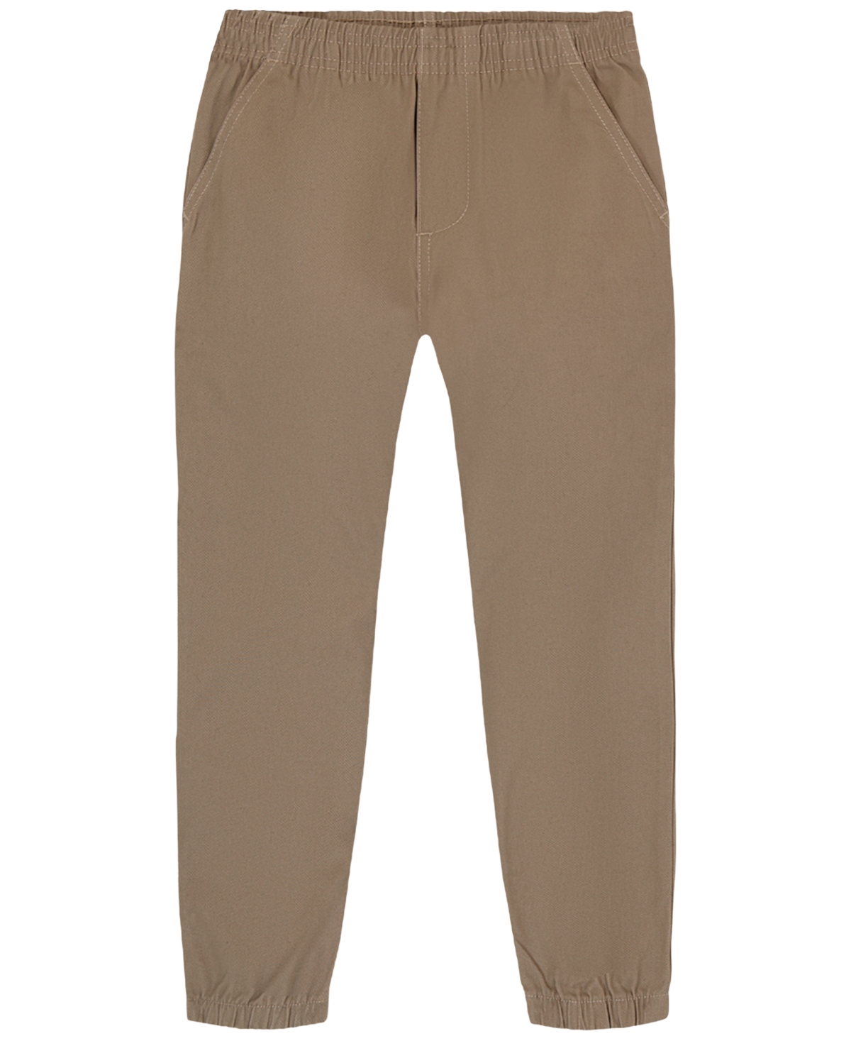 Calvin Klein Boys 2T-7 3-Piece Berber Shirt Jacket, Long-Sleeve T-Shirt and Joggers Set