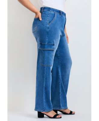 Women's Cassidy Wide Leg Cargo Jean