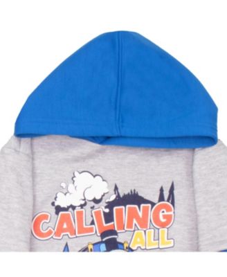 Toddler Boys 2 Piece Fleece Hoodie and Jogger Pants Outfit Set