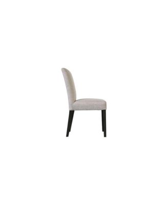 Enna Solid Wood Dining Chair, Cream (Set of 2)