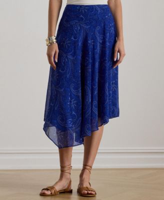 Lauren Ralph Lauren - Women's Paisley Printed Handkerchief Skirt