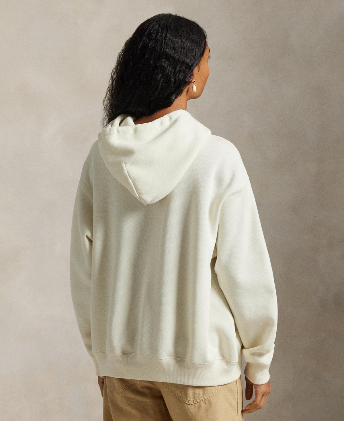 Polo Ralph Lauren Women's Long-Sleeve Bear Fleece Hoodie