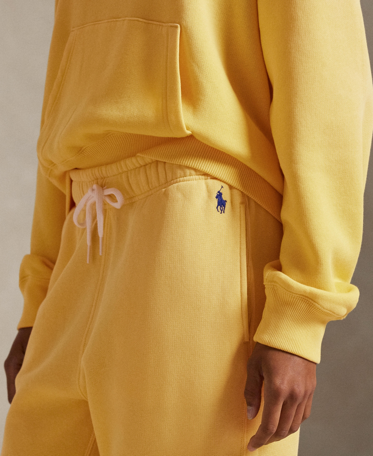 Polo Ralph Lauren Women's Fleece Drawstring Sweatpants In Yellow