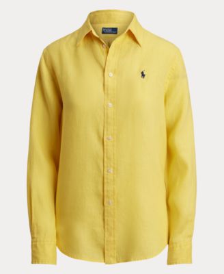 Women's Classic-Fit Linen Shirt